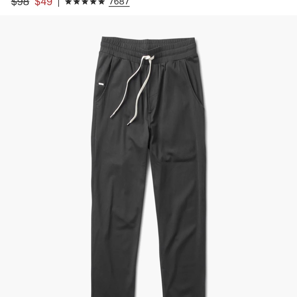 Vuori Charcoal Jogger Pants